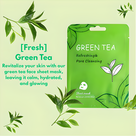 Fresh Green Tea Sheet  Mask